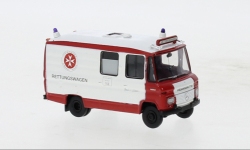 Brekina 36945 - H0 - MB L 508 RTW Johanniter Lübeck